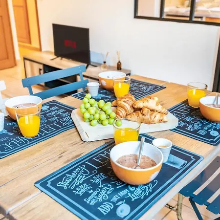 アパート Heart Of - 2mn Beach, Port, Remparts アンティーブ